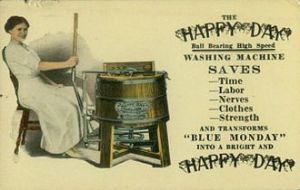 Washing Machine advert, circa. 1910